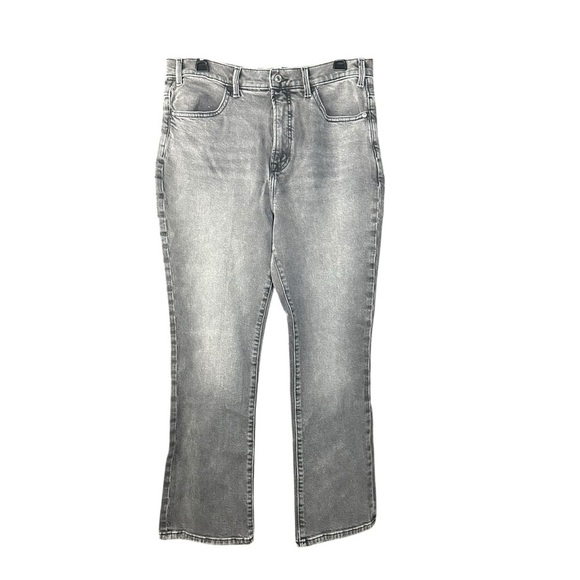 NWT We The Free Low Maintenance Mid Rise Crop Boot Jeans Washed Black FP 31 - Picture 4 of 11